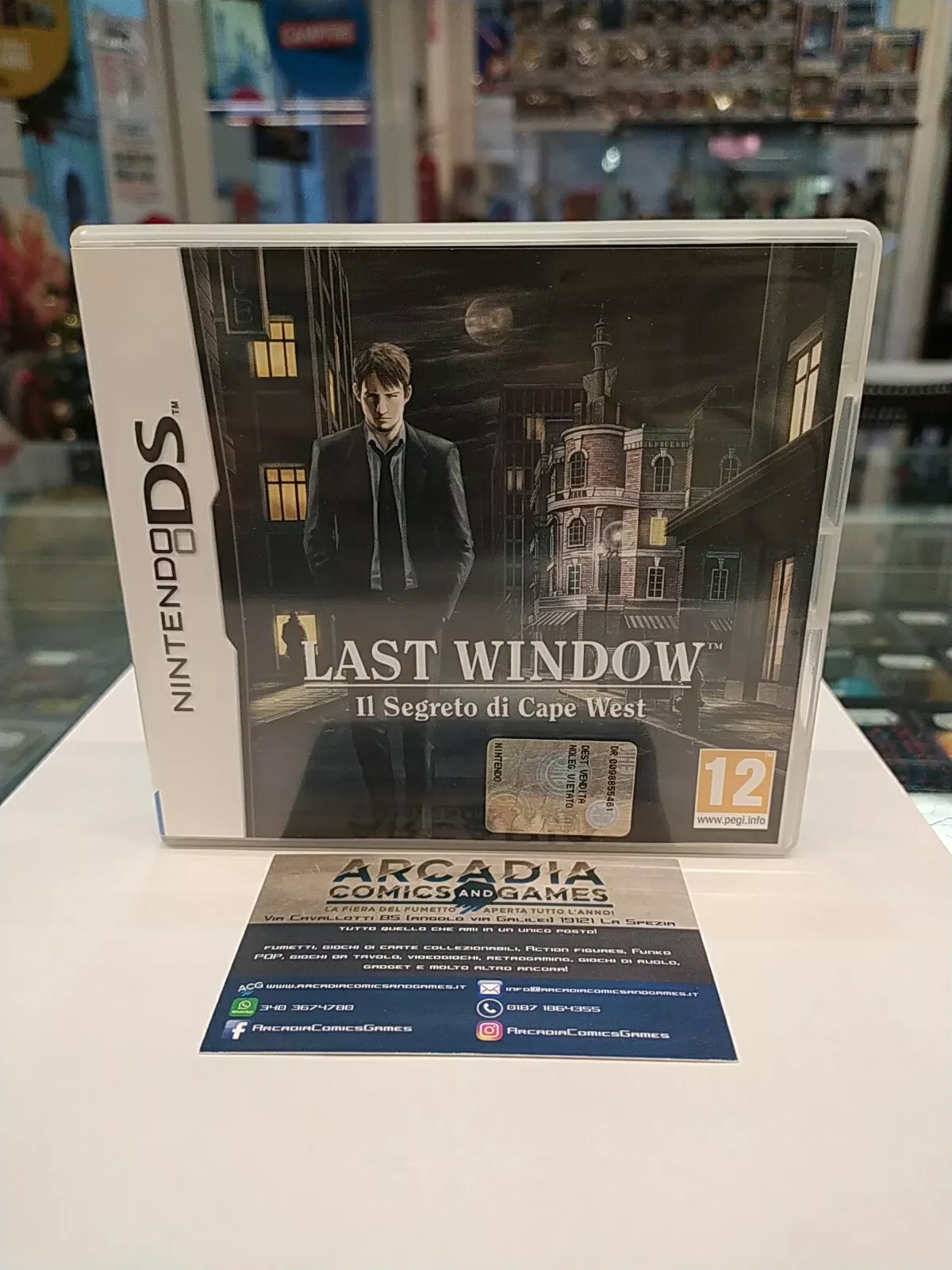 Last Window Il Segreto Di Cape West Nintendo DS Ottime Condizioni.